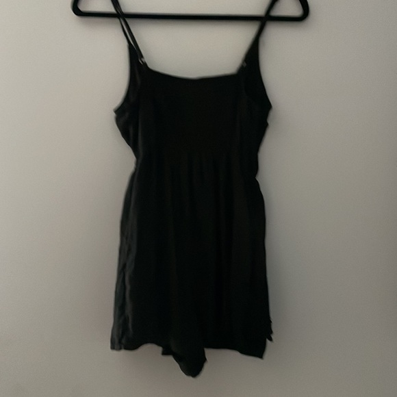 Black Ruffle Romper - Picture 2 of 5